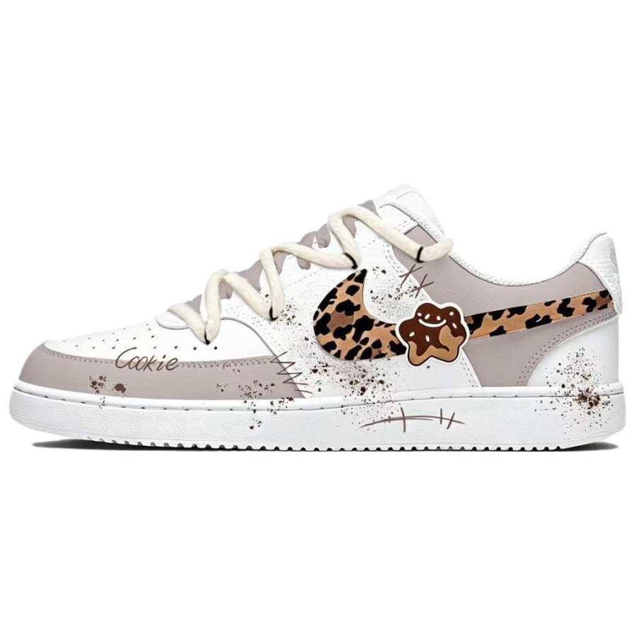 Nike Nike Court Vision 1 Skateboard Shoes Unisex Low Top White
