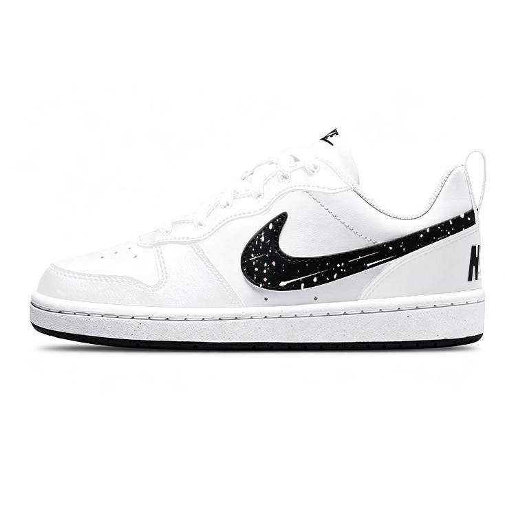 Nike Nike Court Borough Skateboard Shoes Unisex Low Top White, Black