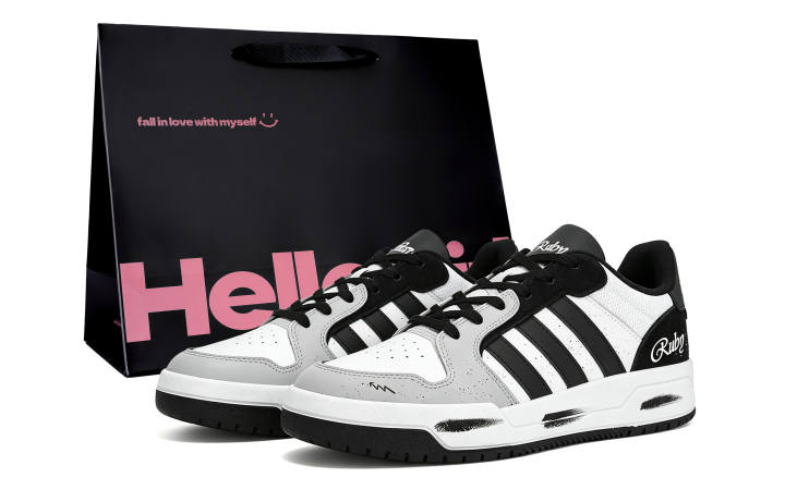 Adidas Adidas ENTRAP Black Ruby Box Low top Skateboard Shoes Unisex Black