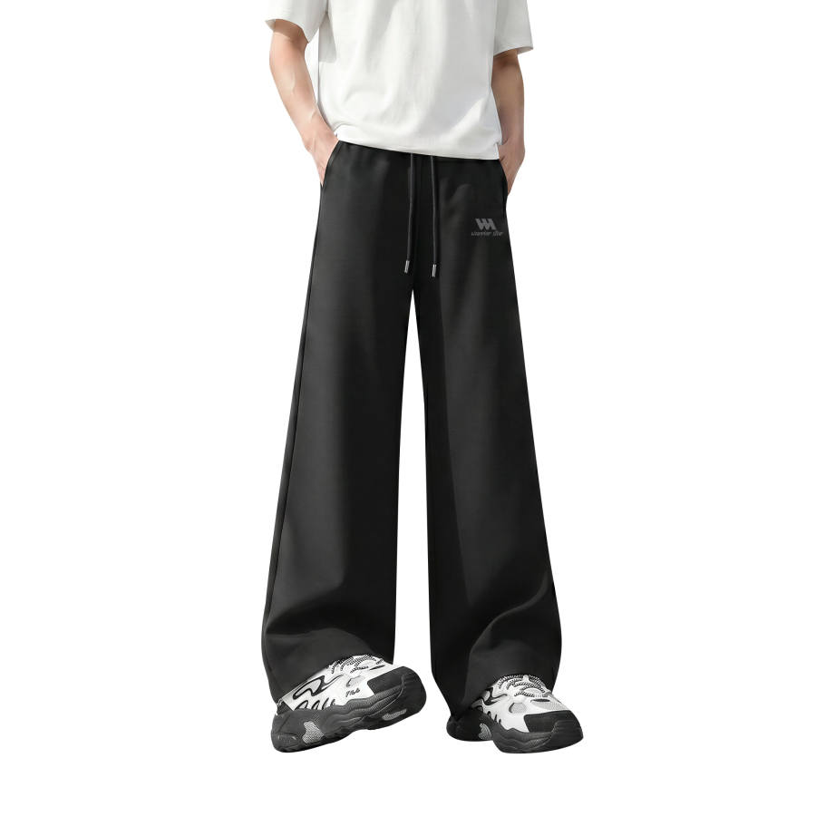 WARRIOR WARRIOR Casual Pants Unisex Thin Straight Fit Pants
