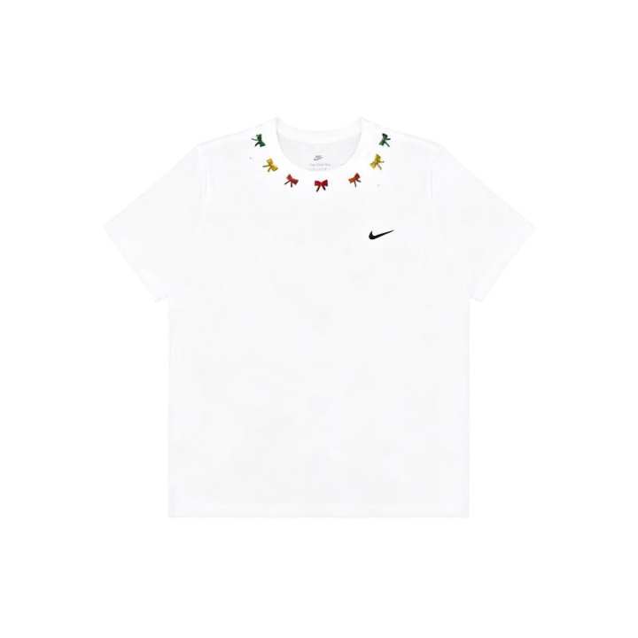 Nike Nike Sportswear T Shirts Unisex White Crew Neck Moderate Straight Fit