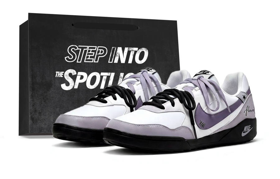 Nike Nike Terra Manta Abrasion Resistant Low top Casual Shoes Women's Black Purple