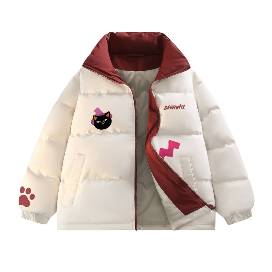 DEERWAY DEERWAY Down Jackets Unisex Stand Collar Thickened