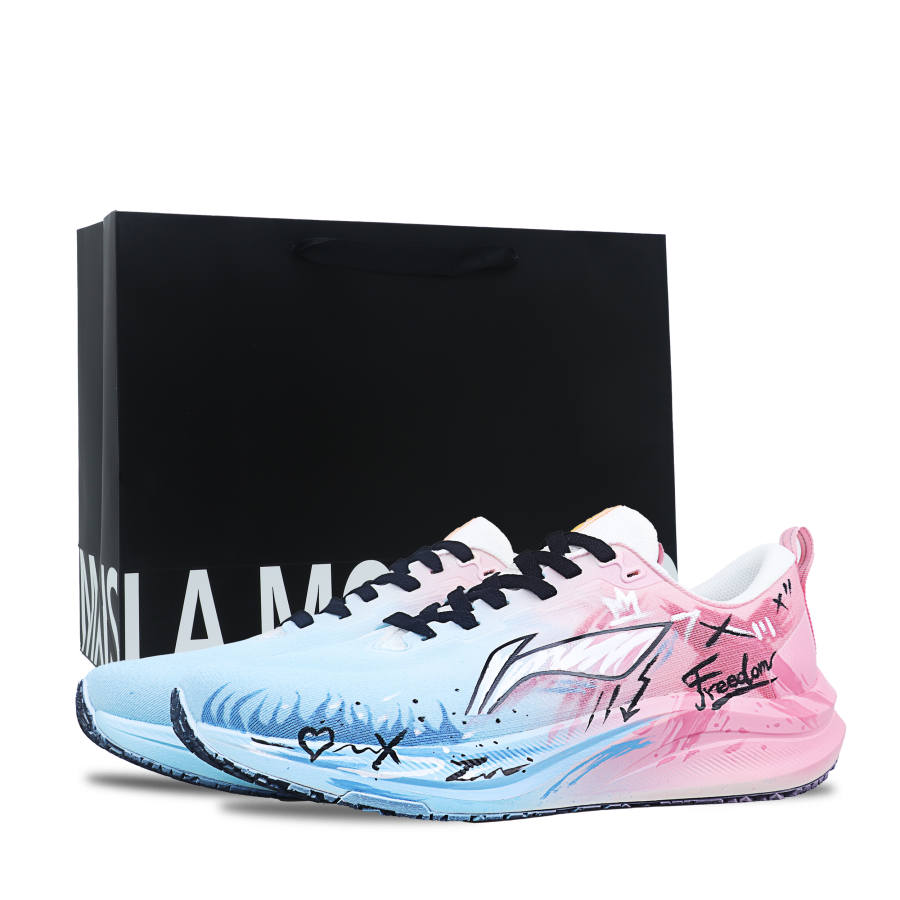 Li-Ning Li Ning Red Hare 8 Cushioning Low top Casual Physical Fitness Test & Exam City Commuting Training Running Shoes Men's