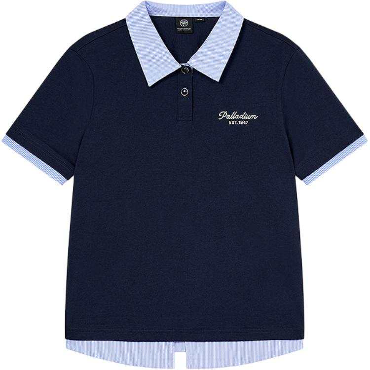 Palladium Polo Shirts Women's Polo Collar Moderate Straight Fit
