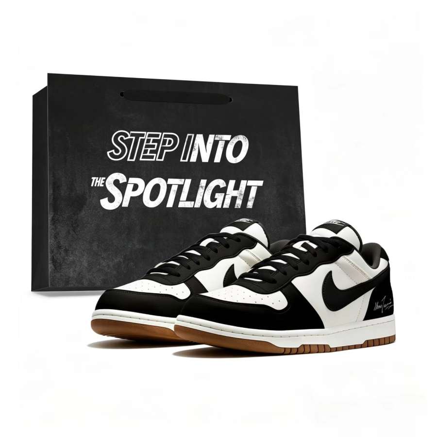 Nike Nike Big Yu Niting, Special Shopping Bag, Exclusive Treatment Low top Skateboard Shoes Men's Black