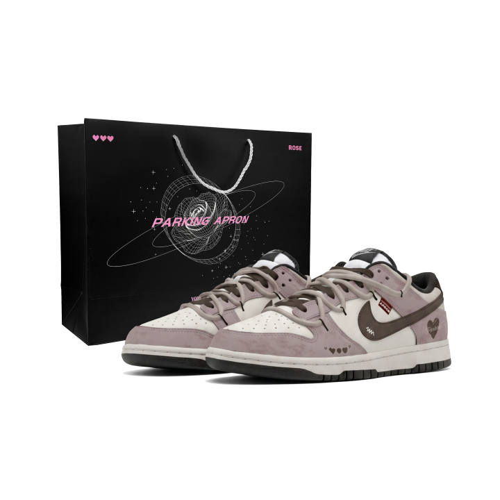 Nike Nike Dunk Skateboard Shoes Unisex Low Top Pink