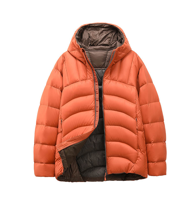YALU Down Jackets Unisex Hooded Thin Other