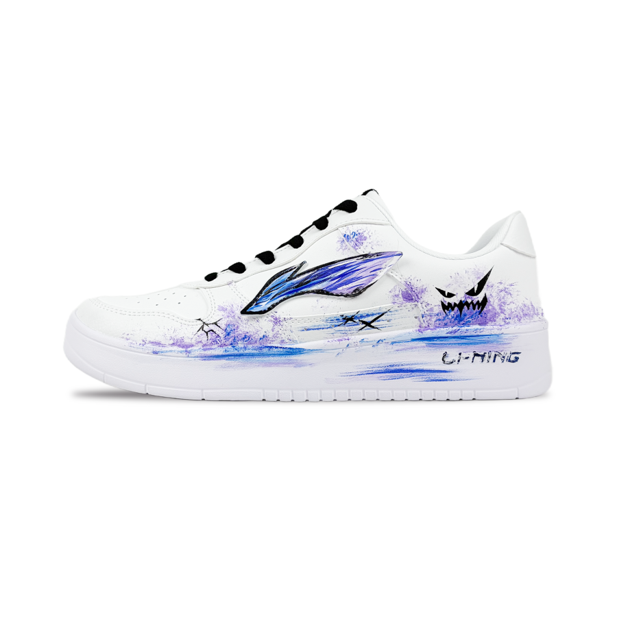 Li-Ning Li Ning Floating Boat Coverage Abrasion Resistant Coverage Abrasion Resistant Low top Skateboard Shoes Men's