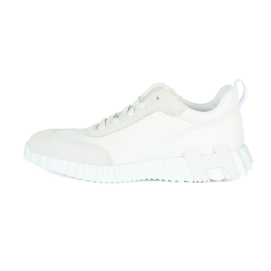 HERMES HERMES Bouncing Low top Casual Shoes Men's White