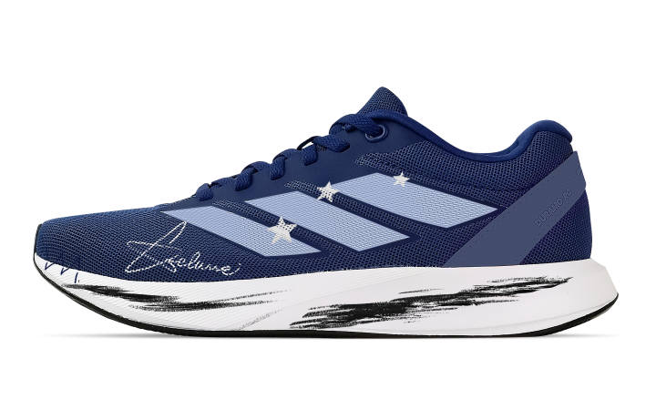 Adidas Adidas Duramo RC Running Shoes Unisex Low Top Black/White/Blue