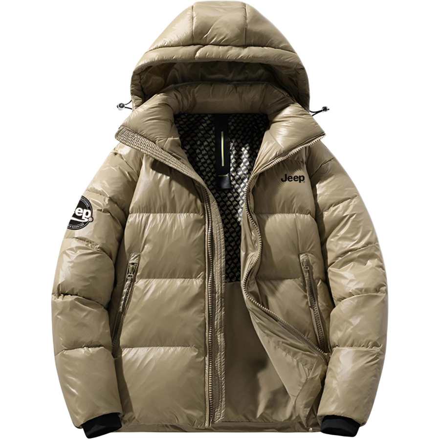 Jeep Jeep Down Jackets Unisex Hooded Thickened