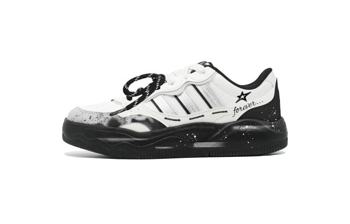 Adidas Adidas LITE SHUFFLE Low top Skateboard Shoes Unisex Black White