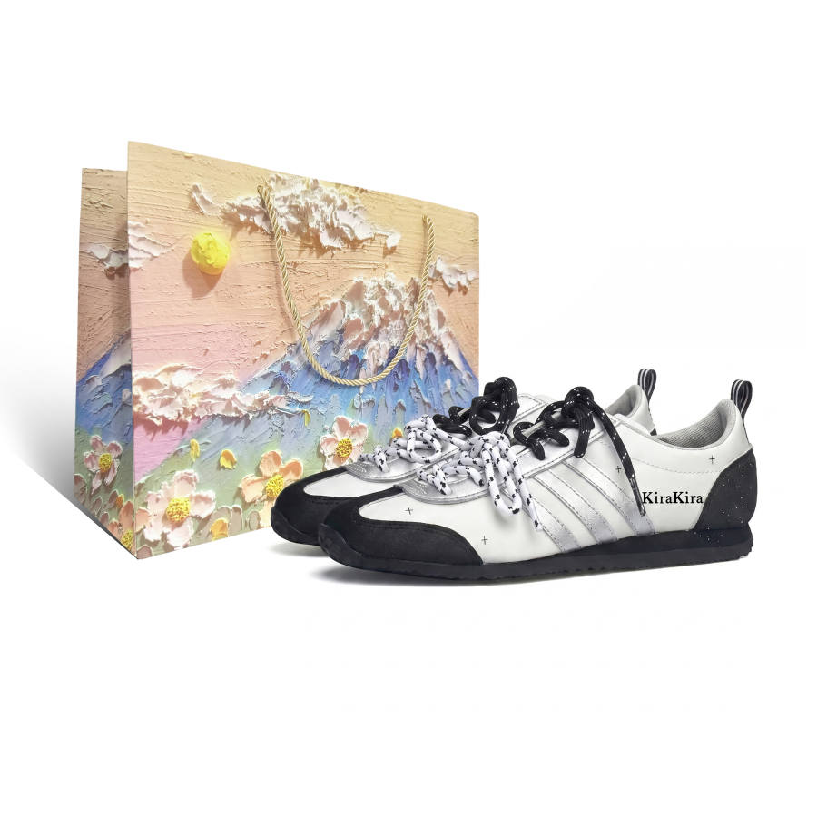 Adidas Adidas VS JOG 2.0 Fragmented Star Kira Coverage Low top German Army Trainers Unisex Black