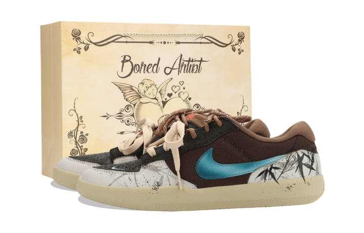 Nike Nike SB Force 58 Moonlit Bamboo Forest Evening Shopping Bag Abrasion Resistant Abrasion Resistant Low top