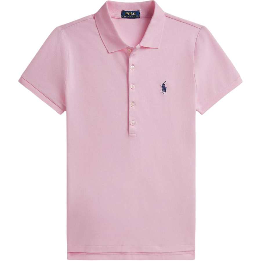 Polo Ralph Lauren Polo Shirts Women's Sunshine Pink Polo Collar Moderate Straight Fit