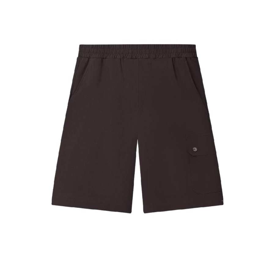 FILA Heritage Casual Shorts Men's Cherry Burgundy Moderate