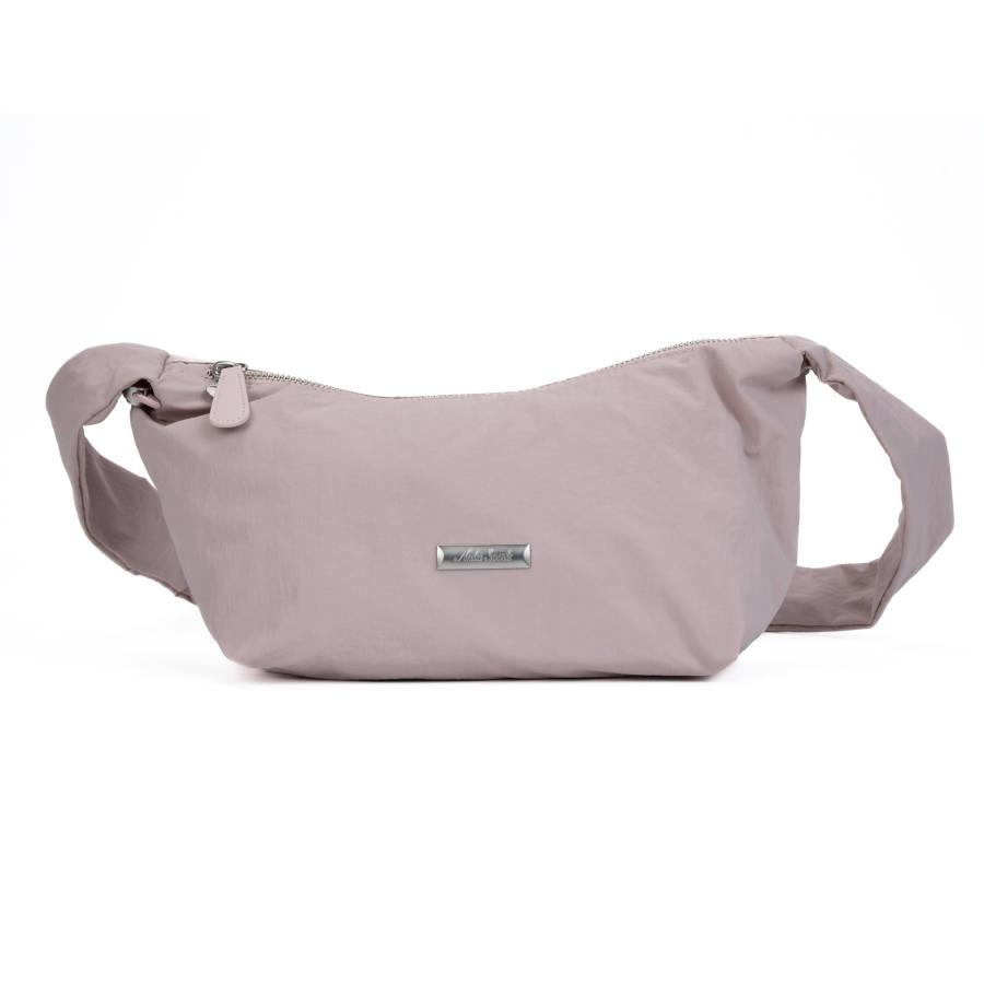 Anta Nylon Shoulder Bag Unisex Mist Pink