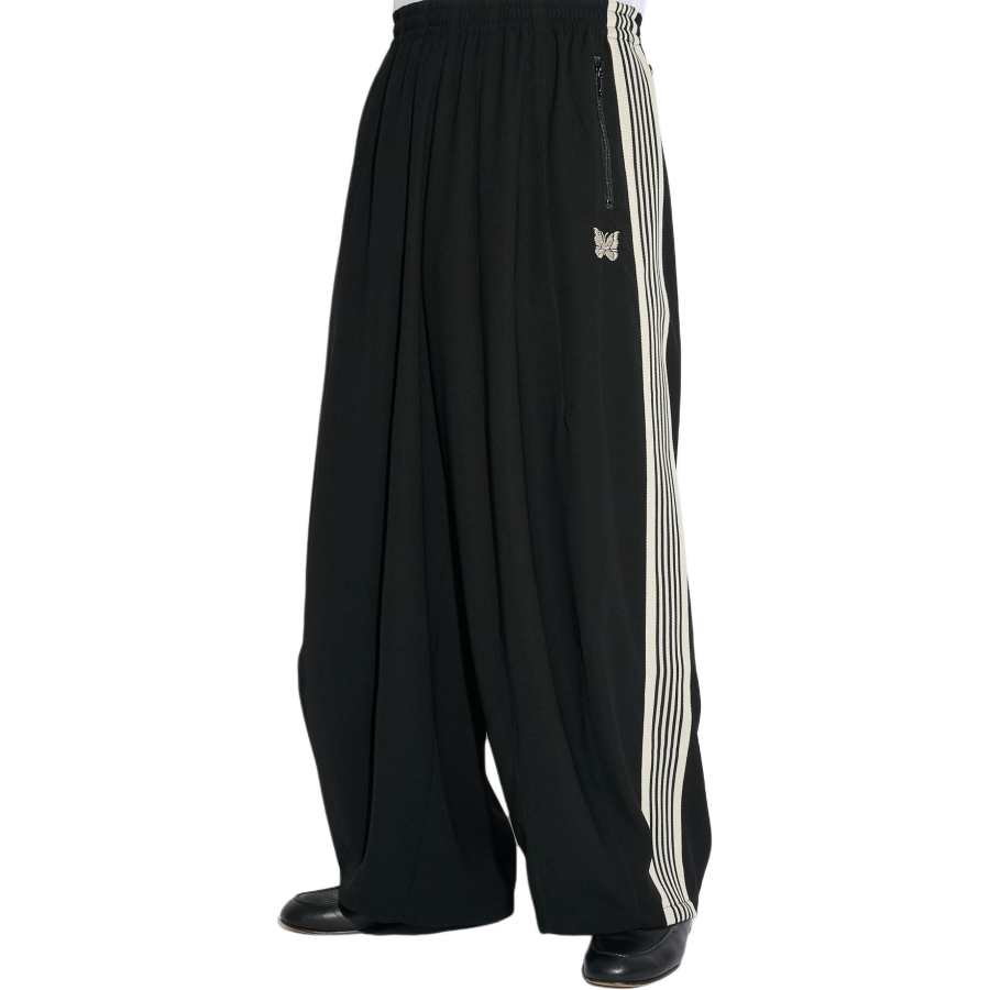 Needles Needles X STUDIOUS Knitted Sweatpants Unisex Black Moderate Lantern Pants