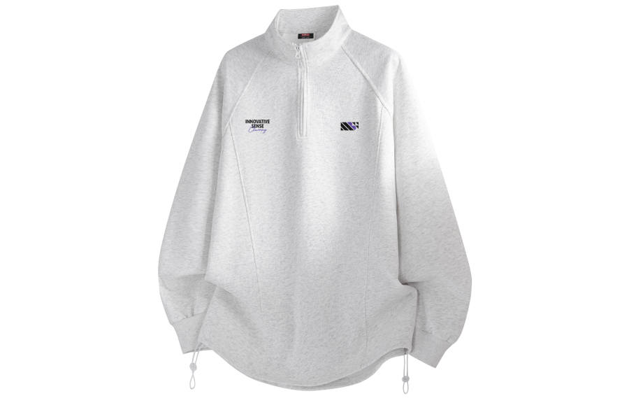 BALENO BALENO Sweatshirts Unisex Stand Collar Thickened