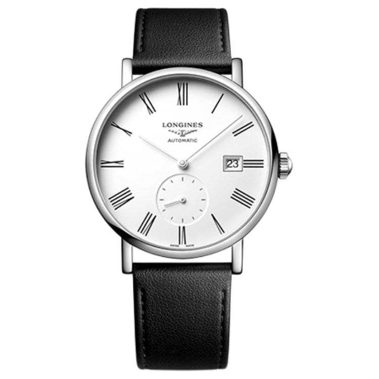 LONGINES Boya Collection Automatic Mechanical Movement Unisex Watch 39mm White Dial Stainless Steel Case