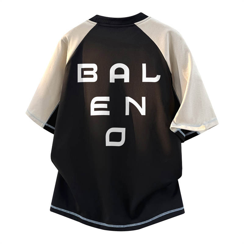 BALENO T Shirts Unisex Crew Neck Moderate Straight Fit
