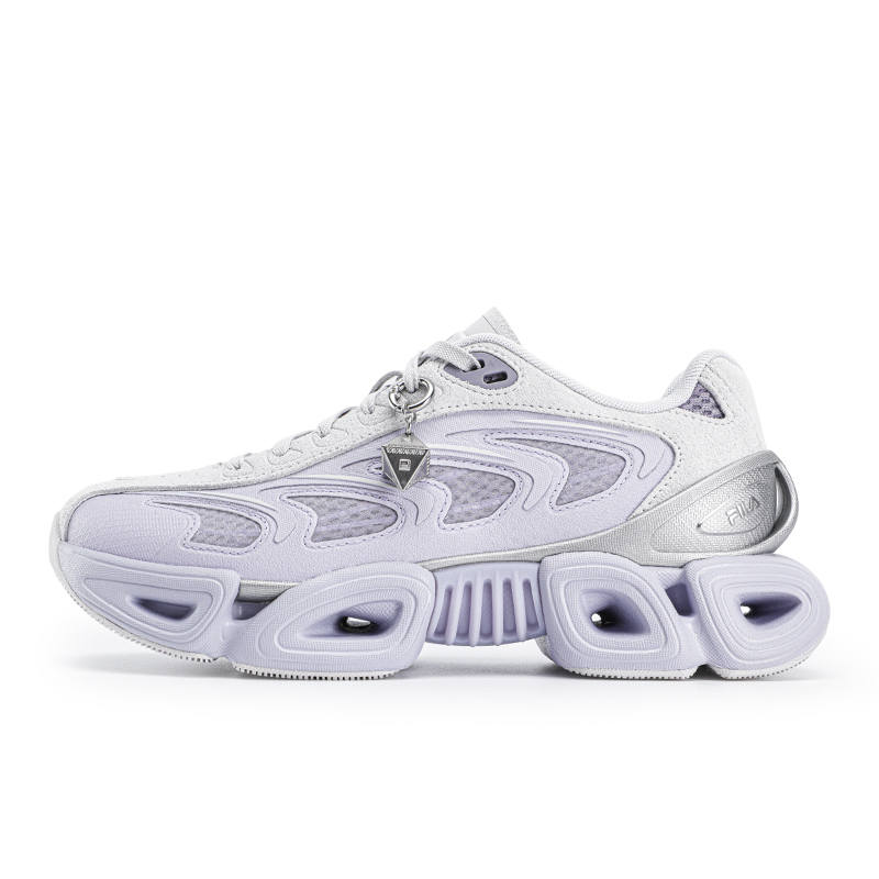 FILA VETTA SC Chunky Sneakers Women's Low Top Gray Purple
