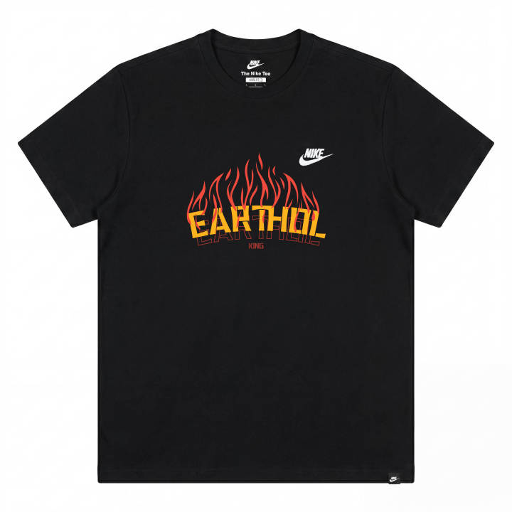 Nike Nike Sportswear T Shirts Unisex Black Crew Neck Moderate