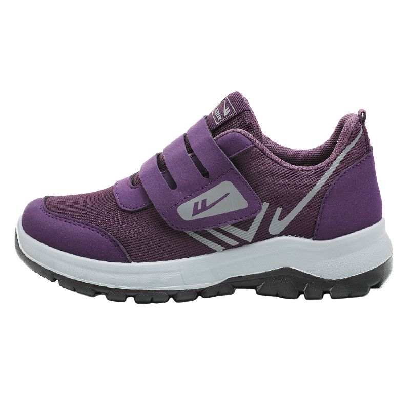 WARRIOR Walking Shoes Women's Low Top Burgundy/Purple/Black Purple