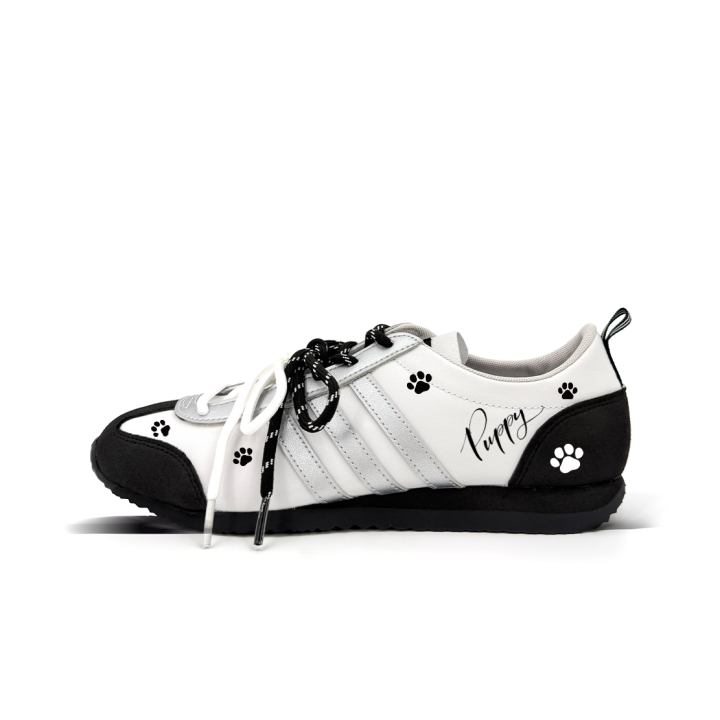 Adidas Adidas VS JOG 2.0 German Army Trainers Unisex Low Top Black/White