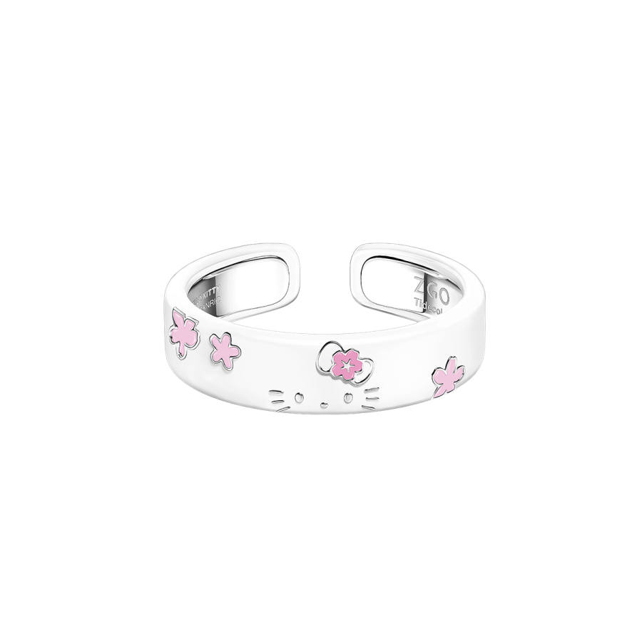 Sanrio Hello Kitty Artificial Gemstone Rings Women's