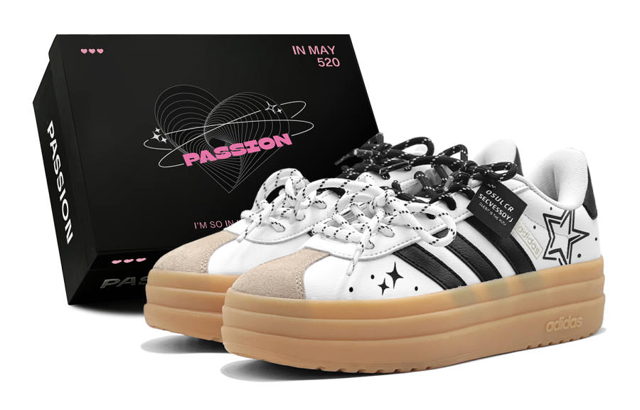 Adidas Adidas VL Court Bold Skateboard Shoes Women's Low Top White