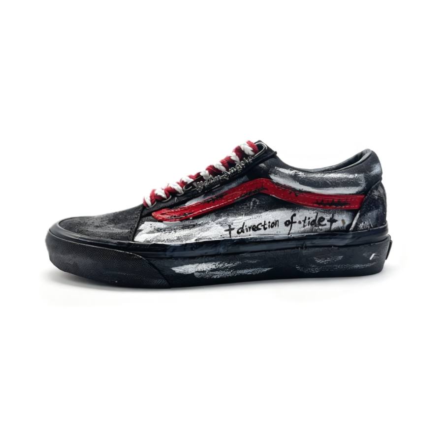 Vans Old Skool Skateboard Shoes Unisex Low Top Black