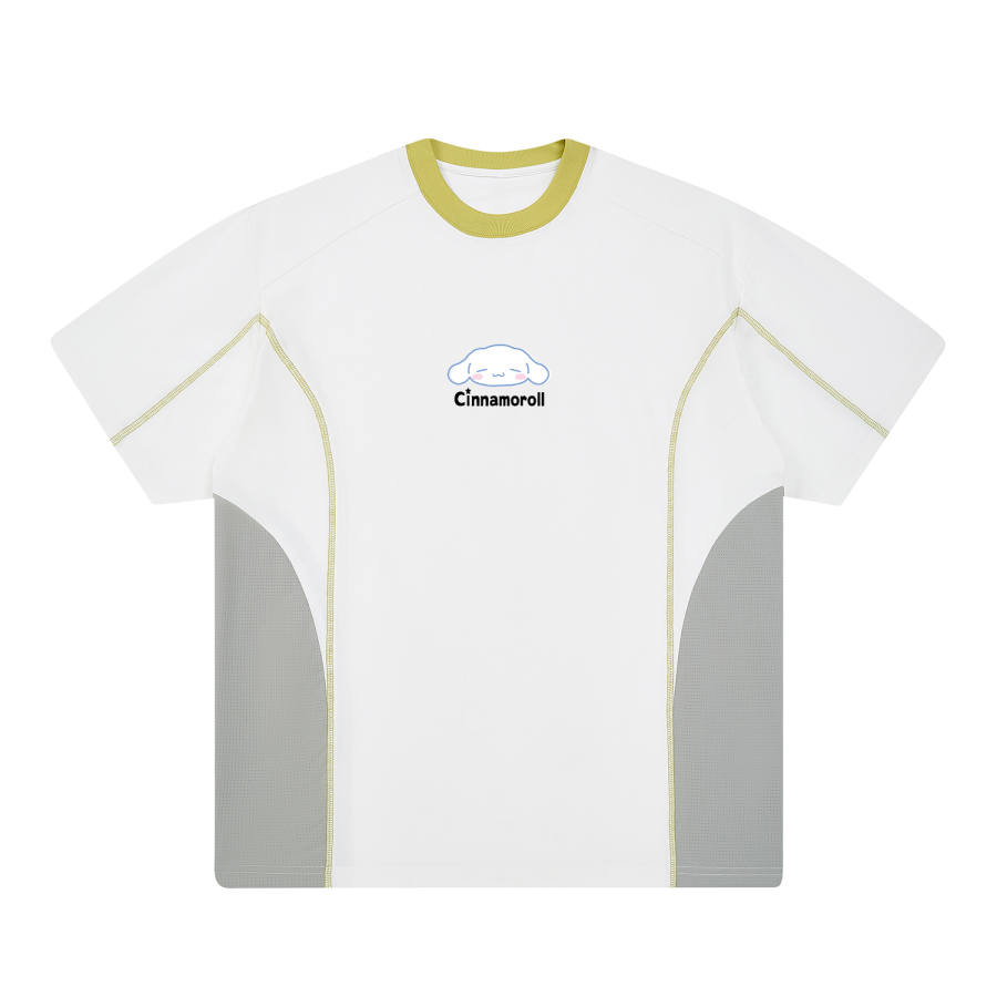 Sanrio Cinnamoroll T Shirts Unisex Crew Neck Thin Straight Fit