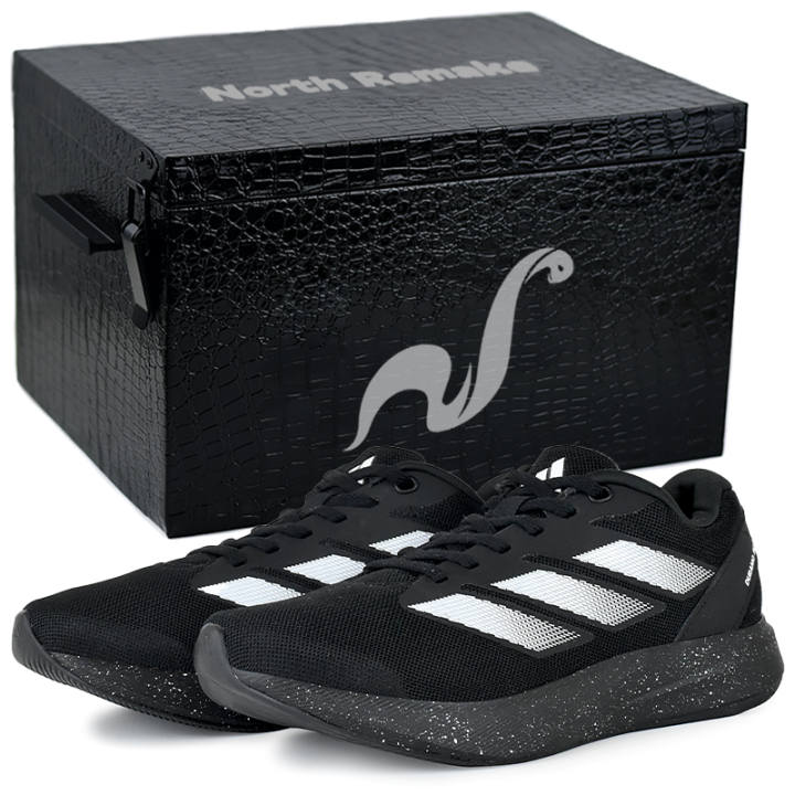 Adidas Adidas Duramo RC Cushioning Breathable Low top Running Shoes Unisex Black White