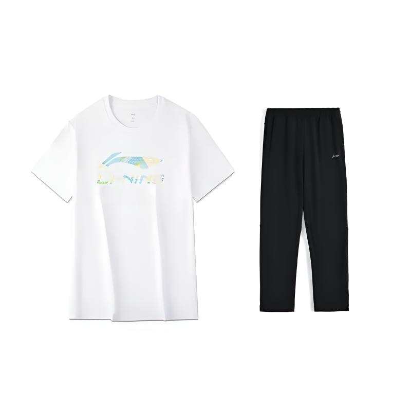 Li-Ning Li Ning Casual Sportswear Men's Crew Neck Moderate