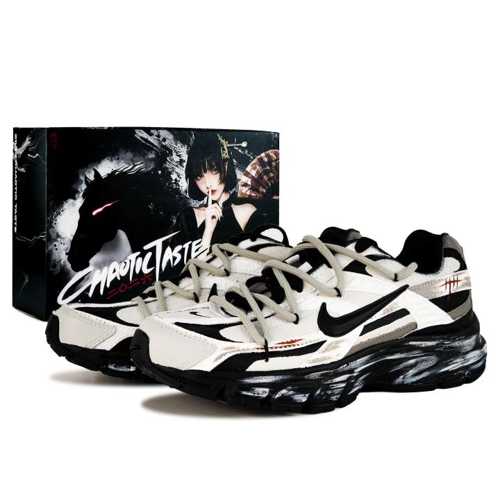 Nike Nike Initiator Cushioning Breathable Lightweight Cushioning Breathable Lightweight Low top Running Shoes Unisex Beige