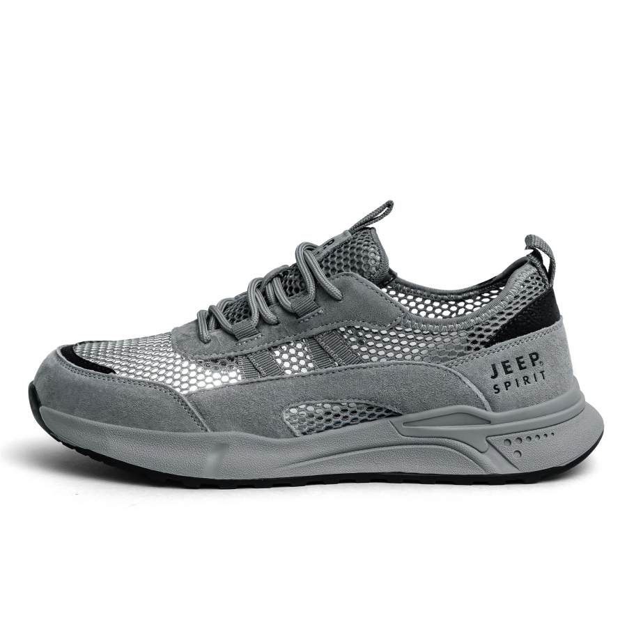 JEEP SPIRIT Low top Casual Shoes Men's Gray