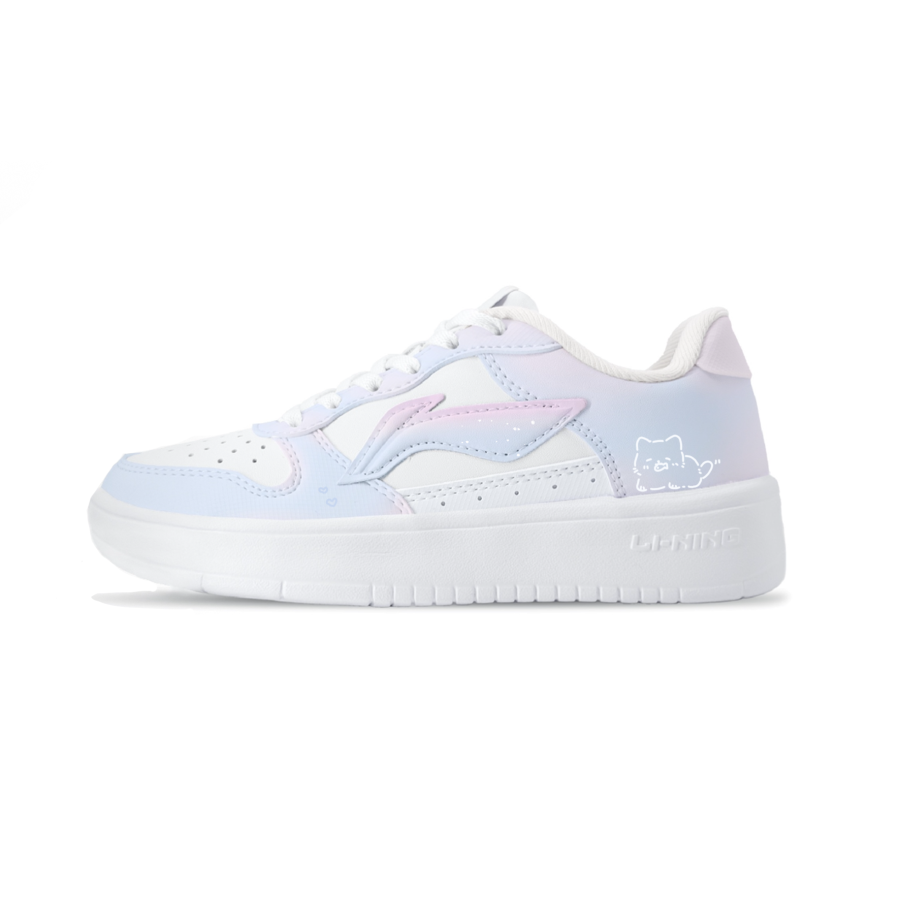 Li-Ning Li Ning Floating Boat Skateboard Shoes Women's Low Top Purple Pink Multicolor