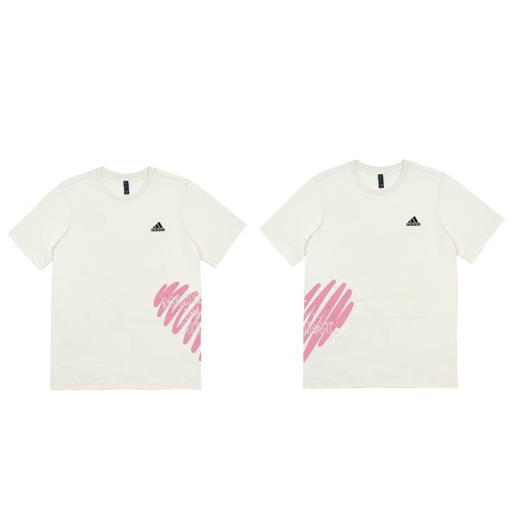 Adidas Adidas MUST HAVES T Shirts Unisex White Crew Neck Moderate Other