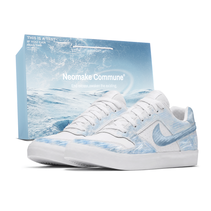 Nike Nike SB Delta Skateboard Shoes Unisex Low Top White