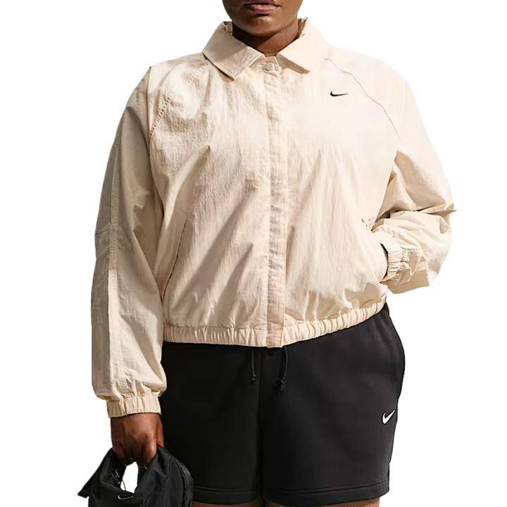 Nike Nike Jackets Women's Chalk Gray/Black Lapel Moderate Other