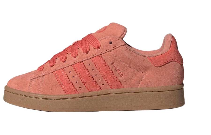 Adidas Originals CAMPUS 00s Cushioning Abrasion Resistant Low top Skateboard Shoes Women's Fuchsia