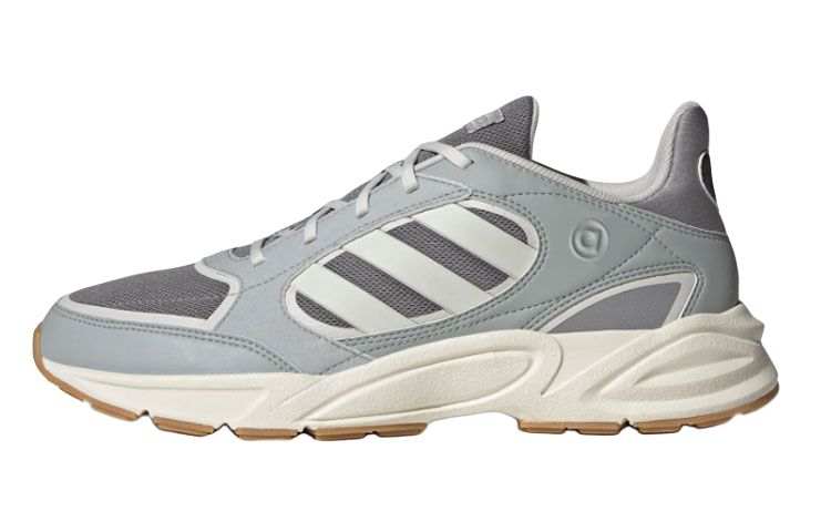 Adidas Neo 90S VALASION Vintage Mesh, Leather Cushioning Slip Resistant Abrasion Resistant Breathable Low top Casual
