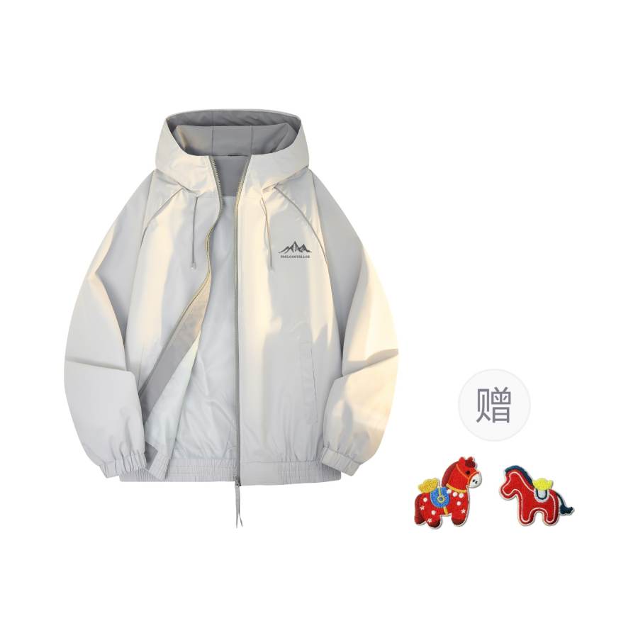 PAUL COSTELLOE Jackets Unisex Hooded Moderate Workwear