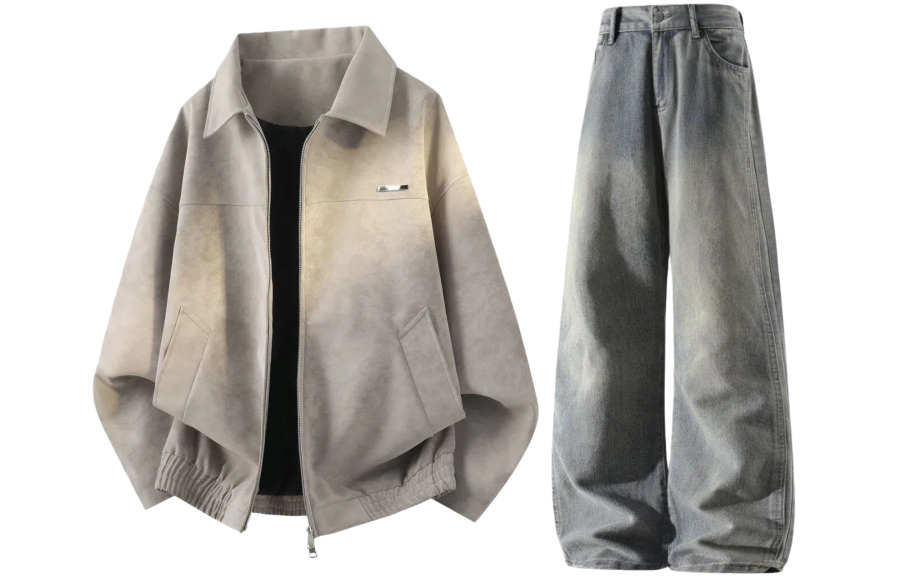 GWAF Casual Sportswear Unisex Lapel Moderate