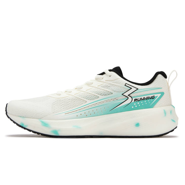 361° Cushioning Breathable Low top Running Shoes Men's White Blue