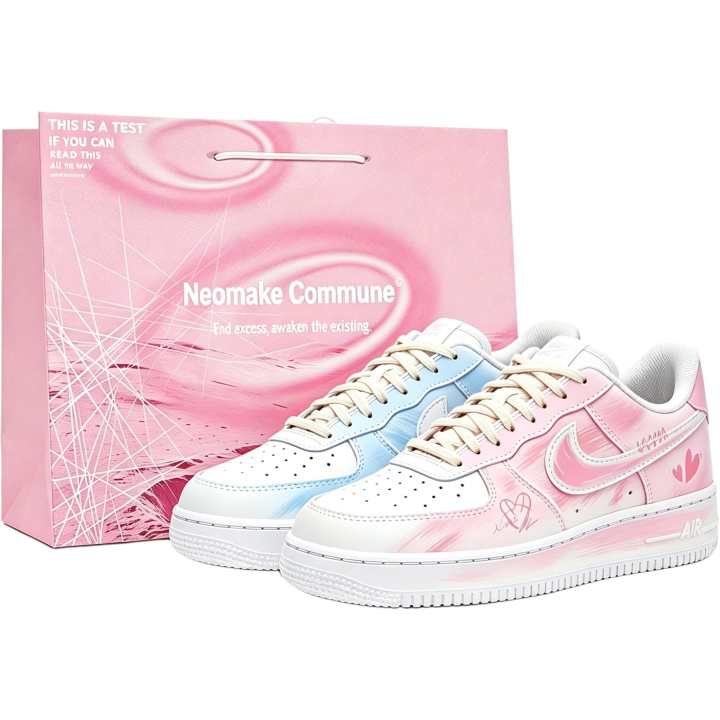 Nike Nike Air Force 1 Nike Air Force 1 AF1 Low top Skateboard Shoes Unisex Pink 2026 Spring Edition