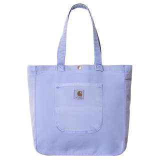 Carhartt Polyester Tote Bag, Shopping Bag, Handbag, Shoulder Bag Regular Unisex Light Blue