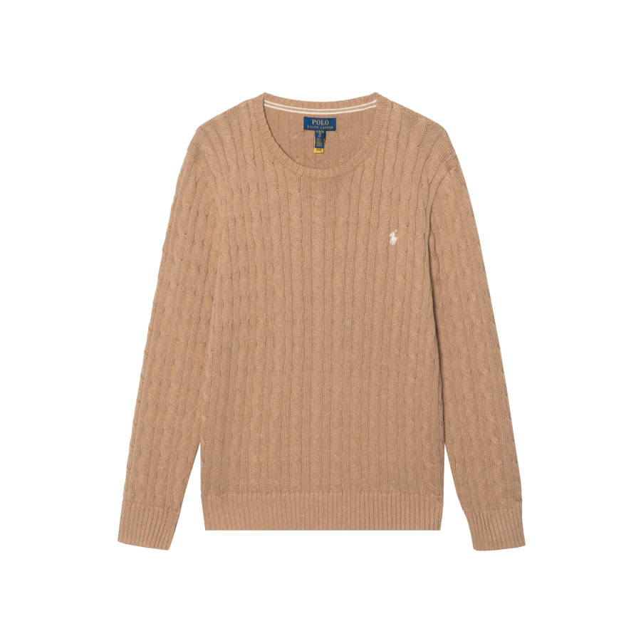 Polo Ralph Lauren Sweater Classic Version Camel Teenagers